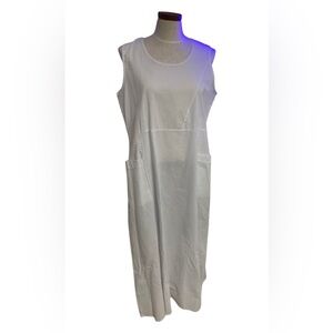 White Linen Rusticae Dress